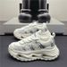 Youth Thick-Soled Dad For Men, 2026 Summer Mesh Breathable Lightweight Ins FashiNew Sports Casual Trendy Shoes_vogvips.com