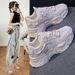 Popular Thick-soled Street-style Dad Shoes For Women, Spring And Autumn, Trendy Retro 2025 New Model, Height-increasing_vogvips.com