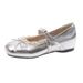 Bowknot Lace-Trimmed Mary Jane For Women 2026 Summer New Versatile Height-Increasing Ballet-Style Small Leather Shoes_vogvips.com
