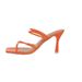 Summer Square Toe Women's Heeled Sandals White Stiletto High Heel Rubberized Fabric Sexy Simple Design_vogvips.com