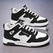 Autumn New Breathable High Top Men's Korean Version Versatile Thick Soled Sports Casual Board Trendy Shoes_vogvips.com