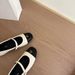 3cm Internal Height Increase, French-style Quilted Mary Jane New Spring Ballet-style Single Shoes, Small Leather Shoes_vogvips.com