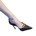Retro High Heels Women's Brown Niche Babes Pointed Snakeskin Pattern Sexy Thin Heels Shallow Mouth Hollow Single Shoes_vogvips.com
