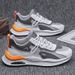 Forrest Gump Spring New Breathable Mesh Sports Men's Trend Versatile Thick Sole Running Casual Dad Shoes_vogvips.com
