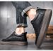 Invisible Heightening Shoes Men's Breathable British Style Soft Sole Inner Heightening Men's Shoes Sports And Leisure Board Shoes_vogvips.com