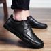Men's Shoes Low-top Shoes Casual Lace-up Single Shoes Formal Men's Men's Leather Shoes_vogvips.com