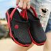 New Casual Men's Beach Shoes Breathable Waterproof Outdoor Sandals Bao Head Summer Slippers_vogvips.com