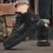 New Leather Spring Men's Shoes High-top Men's Heightening Tooling Martin Boots_vogvips.com