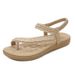 Women's Flat Sandals Women Simple Light Casual Style Flat Large Size Set Toe Sandals_vogvips.com