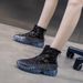 2025 Summer Thin Martin For Women Fashion Hollow Mesh Sandals Student Versatile Breathable Short Boots Women's Shoes_vogvips.com