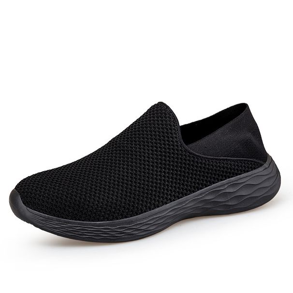 Spring New Women's Middle Aged And Elderly Walking Lightweight Flat Casual Shoes, Comfortable Lazy Shoes E7b Ec8_vogvips.com