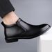 Men's Casual Leather Boots Men's High Top Men's Boots Martin Boots Short Boots Men's Shoes_vogvips.com