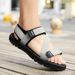 Men's Sandals Summer New High-end Non-slip Outdoor Fashion Driving Korean Style Youth Beach Shoes_vogvips.com