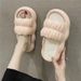 Women's Summer Slippers - Cute & Comfy Flat Flip Flops, Soft Sole Indoor/Outdoor Slides For Home, Sweet Heart Design_vogvips.com