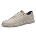 Two-layer Cowhide Men's Shoes Men's Sot-soled Leather Casual Leather Shoes Board Shoes Men's One-pedal Large Size Breathable_vogvips.com
