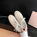 Women's Retro Soft Bottom De Xin Shoes Casual Knot Sports Spring Autumn Seasonal Round Toe Breathable Lightweight Rubber_vogvips.com
