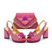 Shoe Bag Matching Fabric Splicing Leopard Print Road Wedding Party Formal Wear Daily Commute_vogvips.com