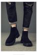 Martin Boots Men's High-top Korean Version Of Matte Leather Chelsea Boots Men's Breathable Mid-top Cigarette Boots_vogvips.com