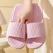 Women Summer Fashion EVA House Slippers Men Cool Beach Slides Adults Fresh Colors Home Sandals Family Indoor Soft Lovely_vogvips.com
