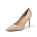 Sheepskin Version~Soft Leather French Nude High-heeled Shoes For Women, Stiletto Heels, High-end Fashion Pointed-toe_vogvips.com