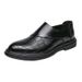 Suitable For All Seasons 2025 Spring And Autumn Lazy Slip-On For Men, Large Size Business Loafers, Casual Shoes, Men's Wedding Leather Shoes_vogvips.com
