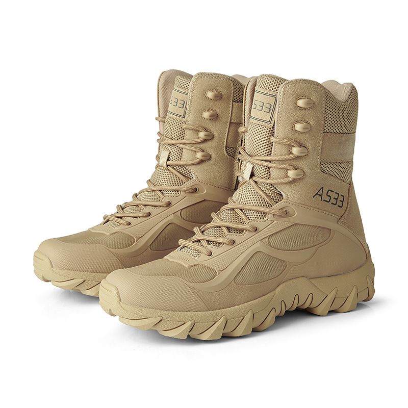 Breathable Tactical Boots, Outdoor Durable Combat Boots, Training Boots For Men_vogvips.com