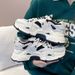 Low Cut Dad For Women, Spring New Breathable Women's Thick Versatile Sports Shoes, Soft Soled Casual Running Shoes_vogvips.com