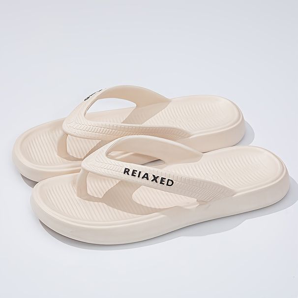 Summer Men's Flip Flops Soft Sole Wear-resistant Bathroom Anti-slip Beach Fashion Couple Casual Slippers_vogvips.com
