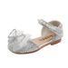 Girl Princess Student Girl Single Shoe Leather Shoes With Bow Small Big Boy_vogvips.com