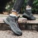 2025 New Men's High Top Hiking Boots Breathable Sneakers Durable Non-slip Mountain Climbing Shoes Outdoor Trekking Hunting Boots_vogvips.com
