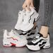 Women's New Dad Shoes Breathable Versatile Thick Bottom Heightened Sports Casual Shoes Real Air Cushion_vogvips.com