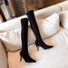 Over-the-Knee For Women 2025 New Autumn Winter Thin Pointed Toe Long Sexy Slimming High Heel Stretch Boots_vogvips.com