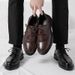 New For Business And Formal Wear, Men's British Style Leather, Casual Soft Sole, Wedding Suit Leather Shoes_vogvips.com
