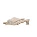 Sheepskin Version In Stock~ Silver Transparent High-heeled For Women, 2026 Summer New Style, Chunky Heel, Rhinestone_vogvips.com