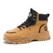 European Warm Series Men's Martin Autumn New Breathable High-top Work Korean Style Versatile Thick-soled Short Boots Trendy Shoes_vogvips.com