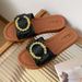 Women's Summer Thick Soled Soft Soled Indoor Outdoor Beach Fashion Slippers_vogvips.com