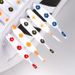 Shoe Accessories 8mm creative colorful cotton flat shoelaces suitable for canvas shoes, white shoes,high top shoes_vogvips.com