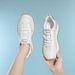 Dropshipping Women's Sports Soft Sole Travel New Spring And Autumn Versatile White Lightweight Casual Running Shoes_vogvips.com