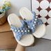 Trendy Women's Outdoor Fashion Slippers, Popular High-value Fairy-style New Platform-soled Pearl Sandals For Women_vogvips.com