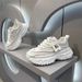 Men's Casual Sneakers With Breathable Mesh Upper, Cushioned Rubber Sole For Comfort, Lightweight Walking Shoes Low-Top Lace-Up Design_vogvips.com