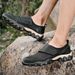 Men's Summer Breathable Hole Shoes Beach Shoes Mesh Soft Sole Non-Slip Lightweight Outdoor Sports Casual Shoes_vogvips.com