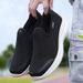 Summer Breathable Casual Sports Thin Lightweight Single Shoe, One Foot Stepping Shoes, Men's Mesh Shoes_vogvips.com