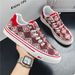 Breathable with small soft soled lightweight cloth shoes flat slip-on sports canvas Men's fashion shoes_vogvips.com
