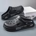 2025 Summer Thick Bottom Non Slip And Odorous Foot Beach Women's Slippers Men's Cave Shoes Outerwear Korean Edition_vogvips.com