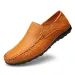 Fashion Leather Men Casual Shoes Luxury Brand Formal Men Loafers Moccasins Italian Breathable Slip On Male Boat Shoes Size 37-47_vogvips.com