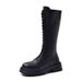 35-43 Large Size Shoes 41 Fat Feet Thick Sole Knight Women's Over-the-Knee Korean Style Autumn High Boots 42_vogvips.com