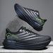 YRZL Men's Running Lightweight Sneakers Plate Professional Athletic Sports Shoes Anti-Slip Tennis Training Shoes For Track Field_vogvips.com