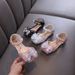 Lady Baby Girl Girl Princess Butterfly Diamond Single Shoe Leather Shoes Dance Show Shoes Sandals_vogvips.com