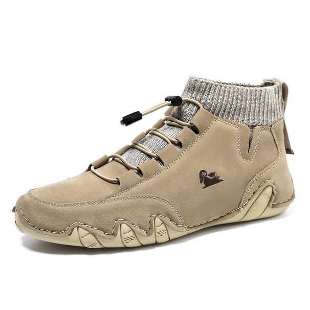 Men's And Women's Shoes Socks Mouth Martin Boots High-top Octopus Casual Short Boots Large Size Men's Shoes_vogvips.com