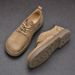 European Warm Series Autumn Winter New Casual Men's Easy-to-Match British Style Soft Sole Wide Toe Lace-up Leather Shoes_vogvips.com